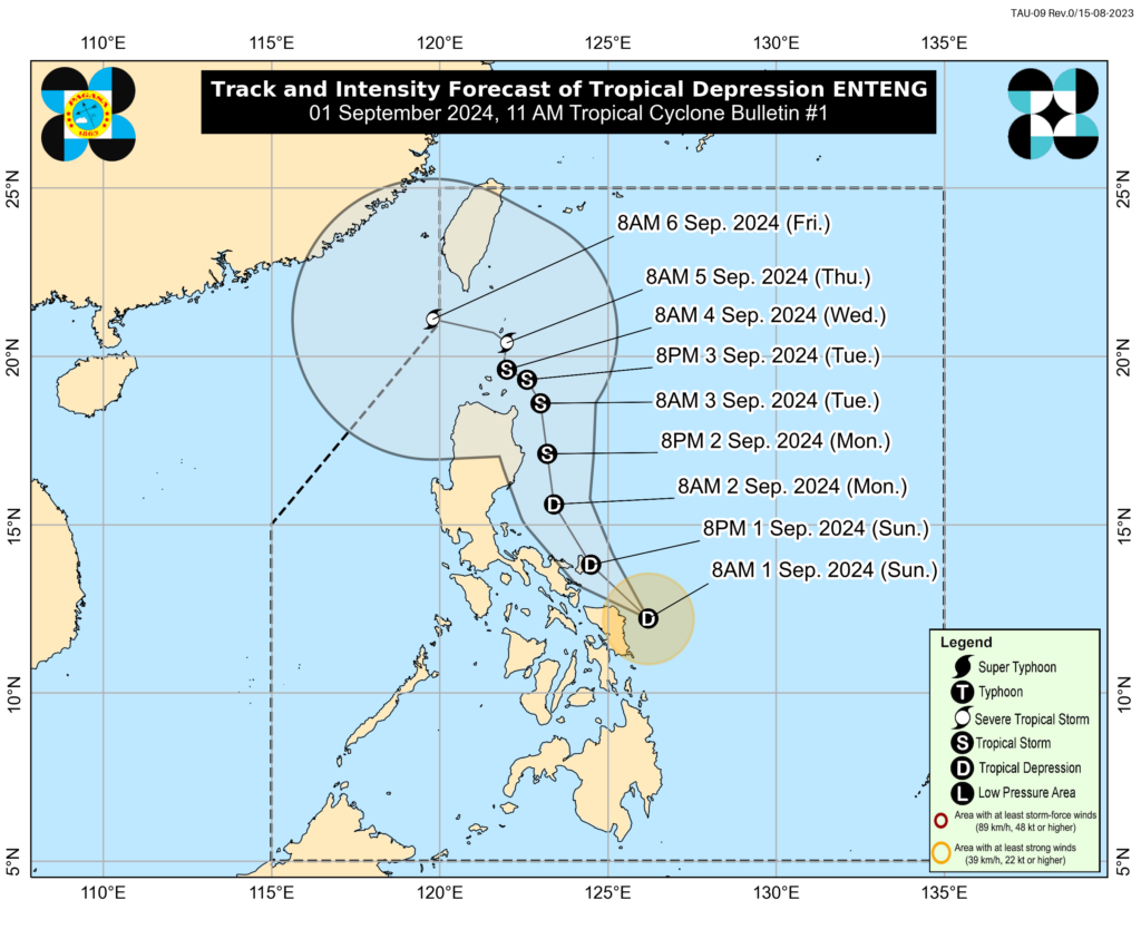 track_enteng-1024x843 Pagasa not ruling out 'Enteng' landfall over Bicol, Eastern Visayas